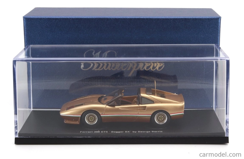 Autocult Ferrari 308 Gts Spider 1978 - Personal Car George Barris 1:43 Zlato Met Měď Met