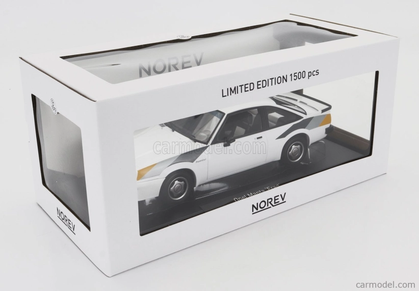 Norev Opel Manta B 1984 - Irmscher Manta - The Movie Fred 1:18 Bílá