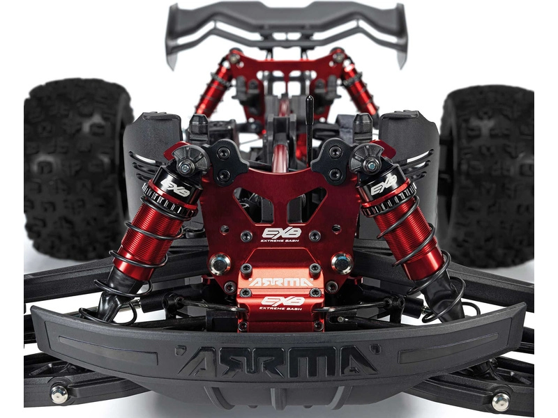 RC auto Arrma Kraton 6S BLX V6 1:8 4WD Extreme Bash RTR, čierne