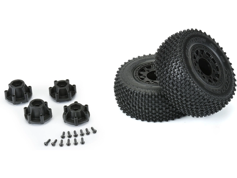 Pro-Line kolo 2.2/3.0", pneu Gladiator M3, disk Raid H12 černý (2)