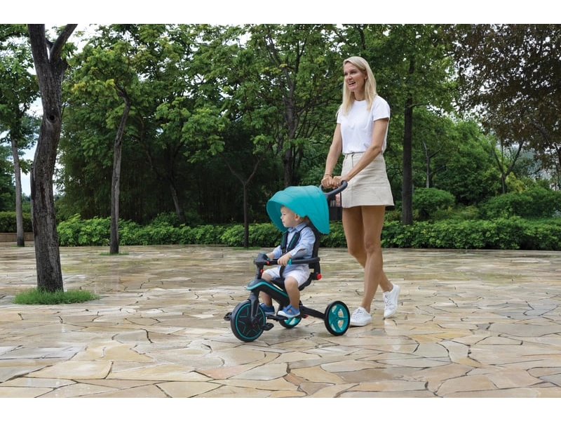 Globber - Tříkolka Explorer Trike 4in1 skládací Teal