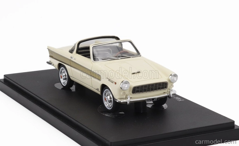 Autocult Fiat 1200 Vignale Wonderful Italy 1958 1:43 Ivory