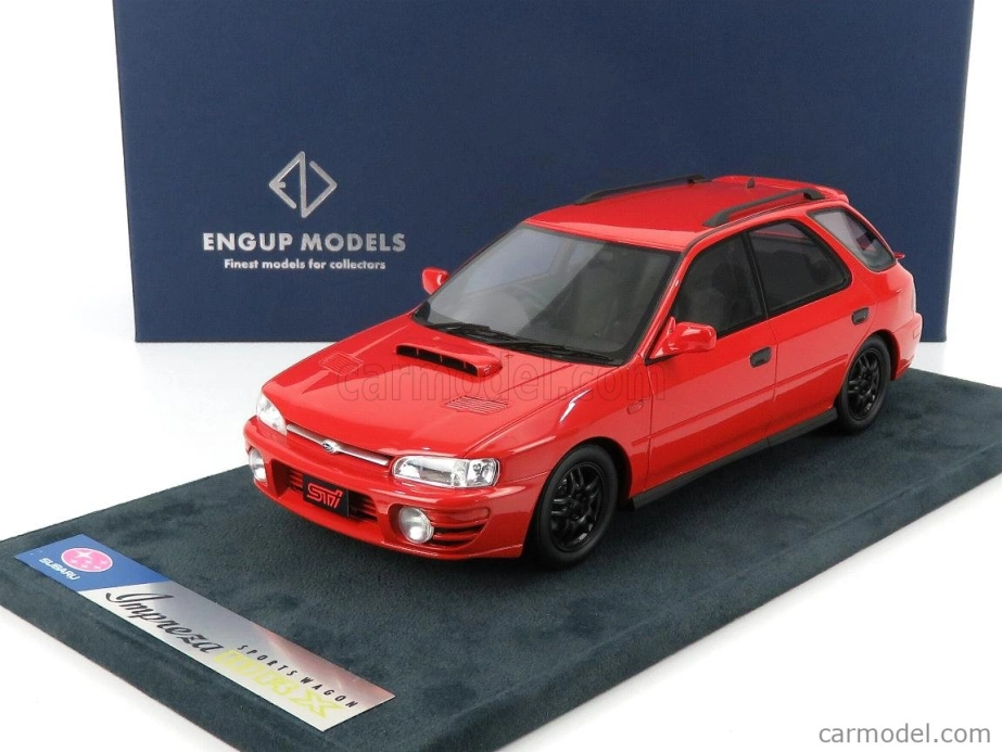 Subaru Impreza Wrx Sport Wagon (gf8) 1994 1:18 Červená
