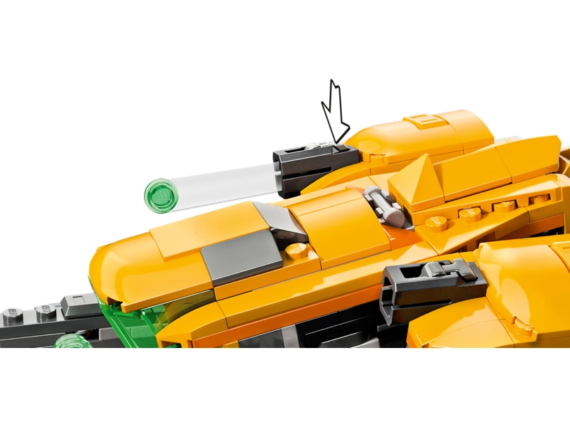 LEGO Marvel - Vesmírna loď malej rakety