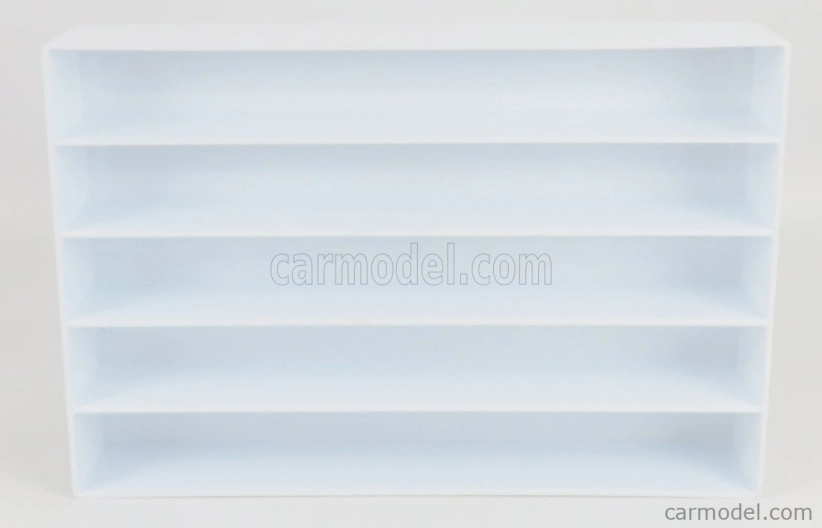 Vetrina display box Accessories Espositore Aperto - For Auto 1/43 1/64 - Cars Not Included - Lungh.lenght Cm 36.8 X Largh.width Cm 6.7 X Alt.height Cm 24.3 (altezza Utile Tra I Ripiani Cm 4.5 Inner Height Among Shelves) 1:43 Bílá