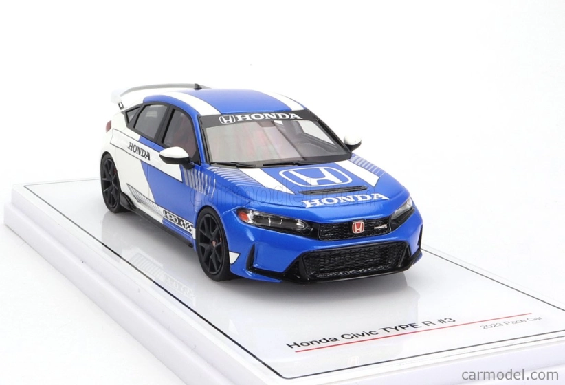 Truescale Honda Civic Type R 2023 1:43 modrá biela