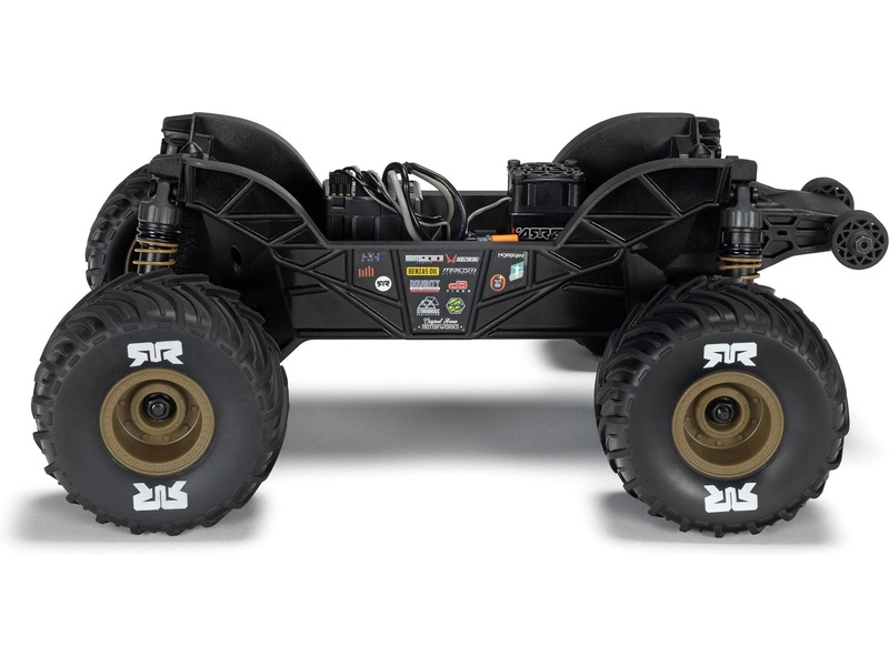 Arrma Gorgon Grom 1:16 4WD Smart RTR žltá