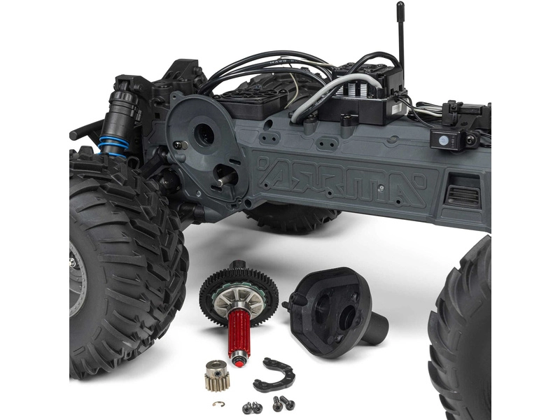 Arrma Gorgon 223S BLX 2WD 1:10 RTR červená