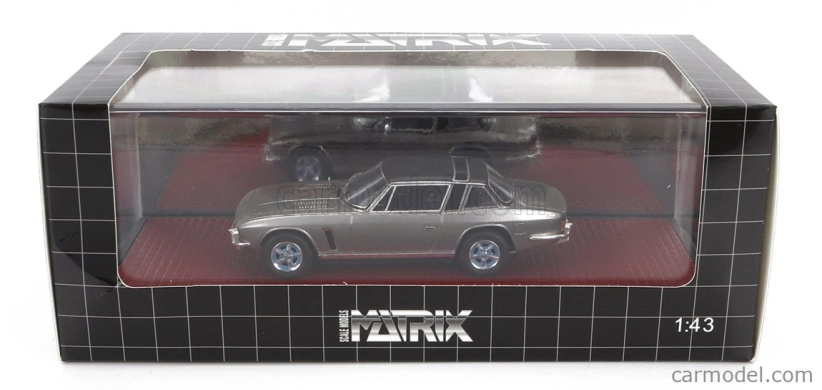 Matrix modely v mierke 1:43 Jensen Interceptor Siii Coupe 1975 Silver Black