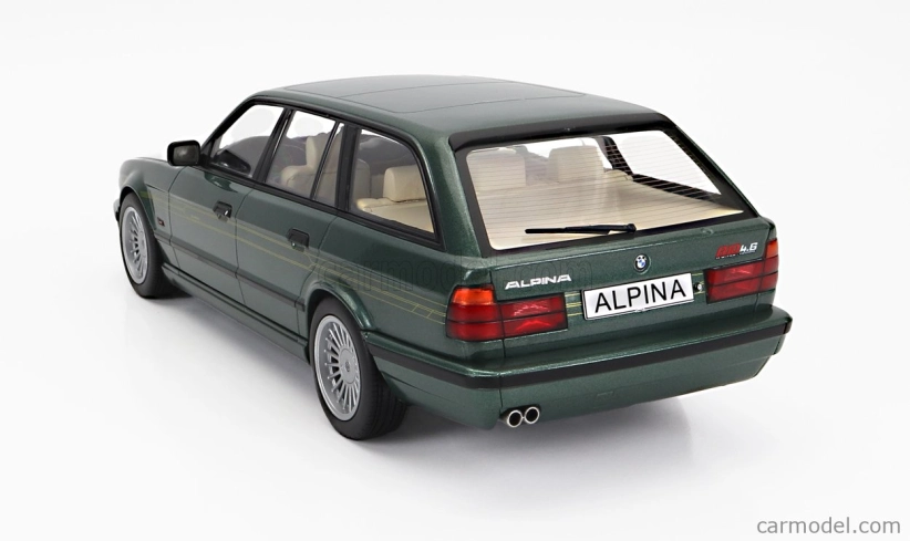 Mcg BMW radu 5 B10 4.6 Alpina Touring (e34) Sw Station Wagon 1989 1:18 Green Met