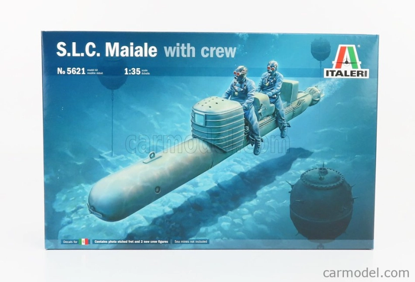 Italeri Submarines Sommergibile S.l.c. Maiale Military 1:35 /