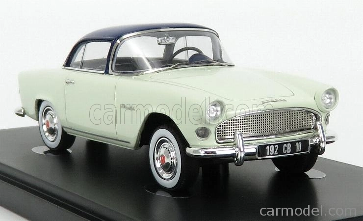 Autocult Simca Aronde Plein Ciel France 1957 1:43 Světle Zelená Tmavě Modrá
