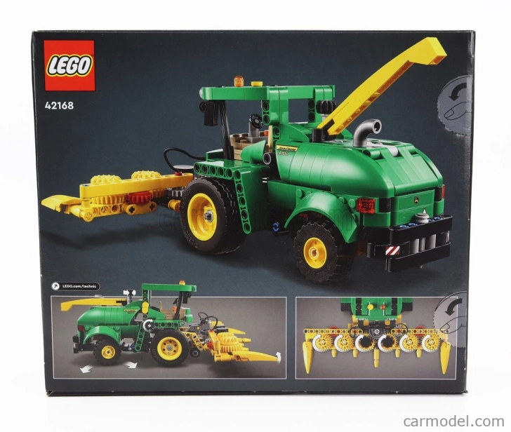 Lego John deere Lego Technic - Mietitrebbia 9700 Forage Harvester 2018 - 559 dielikov Zeleno-žltá