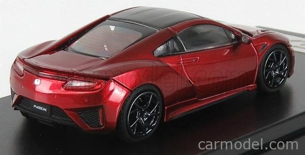 LCD model Honda Nsx 2017 1:64 Červená