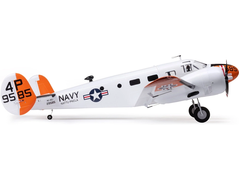 E-flite Beechcraft D18/RC-45J 1.5m BNF Basic AS3X+ SAFE Select