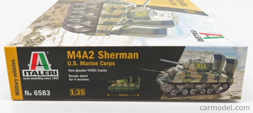 Talianeri Sherman M4 Tank U.s.a. Marine Corps 1942 1:35 /