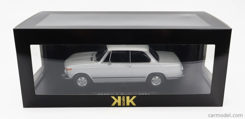 BMW 2002ti radu 1 1971 v mierke 1:18 strieborná