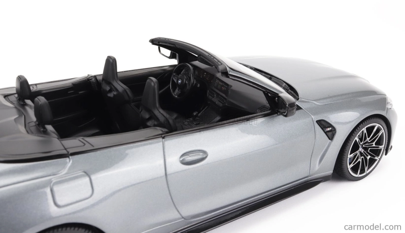 Minichamps BMW radu 4 M4 (g83) Cabriolet 2020 1:18 Grey Met