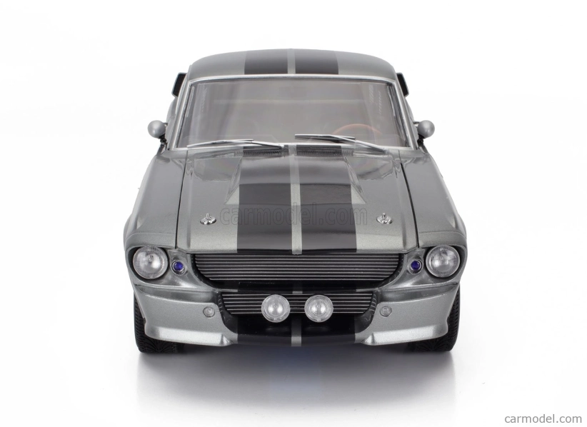 Kk-scale Ford usa Mustang Shelby Gt500 Eleanor Coupe 1967 1:12 Šedá Černá