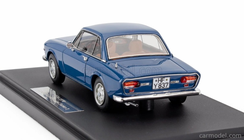 Modely v mierke Matrix Lancia Fulvia Coupe 3-series 1975 1:43 Modrá