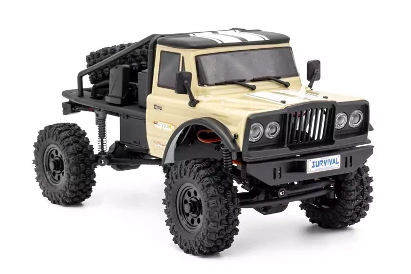 RTR HOBBYTECH CRX18 Truck Trial 1/18, 4wd, Honcho verzia – piesočná farba