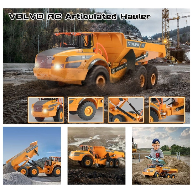 RC kloubový dumper Volvo A40G 1:26