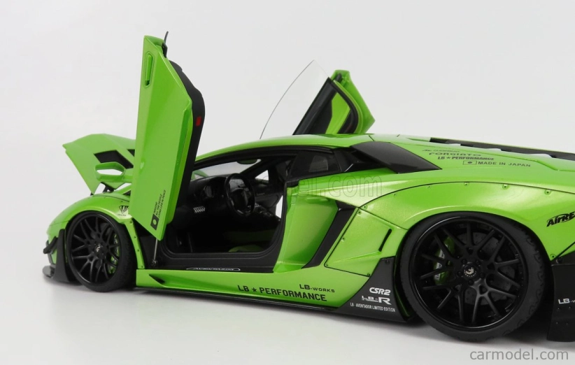 Autoart Lamborghini Aventador Liberty Walk 2017 1:18 Pearl Green