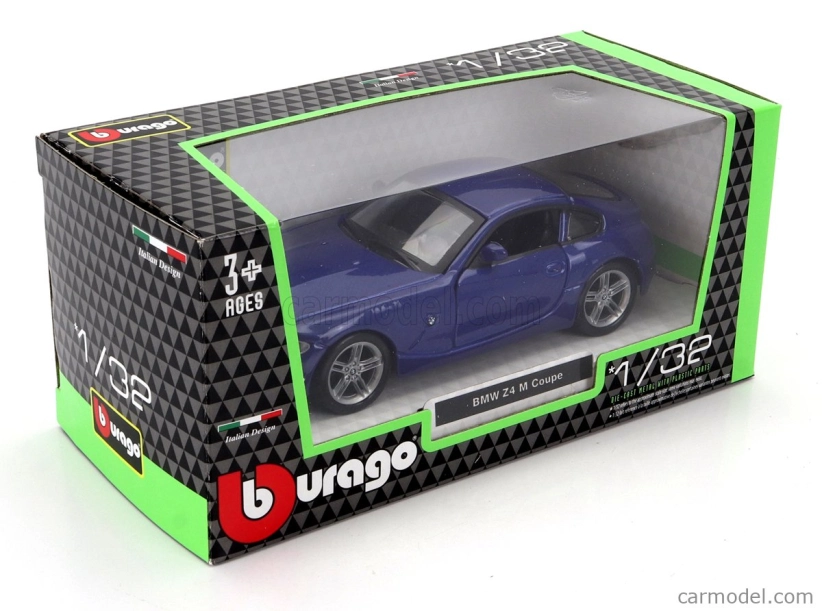 Bburago BMW Z4m Coupe 2003 1:32 Blue Met