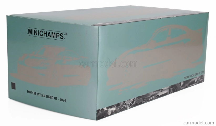 Minichamps Porsche Taycan Turbo Gt 2024 1:18 Black