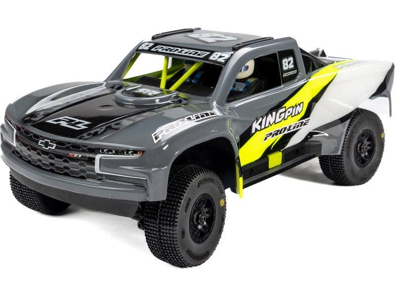 Pro-Line kolo 1:16, pneu King Pin, disk černý H12mm (4): Mojave Grom