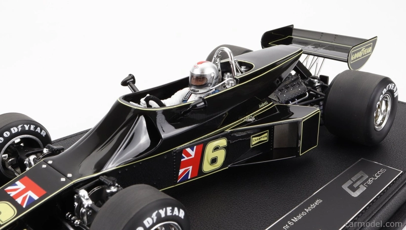 Gp-replicas Lotus F1 77 John Player Team Lotus N 6 Mario Andretti 1:18, černá
