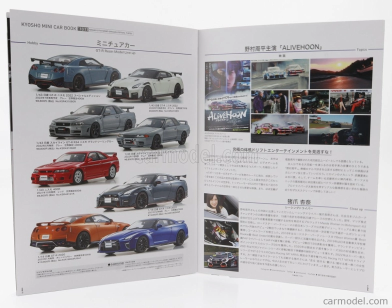 Kyosho Nissan Gt-r (r35) Nismo Coupe 2022 1:64 Modrá čierna