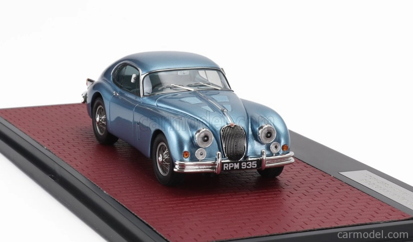Matrix scale models Jaguar Xk150 S 3.8l Fastback By Hartin 1960 1:43 Světle Modrá