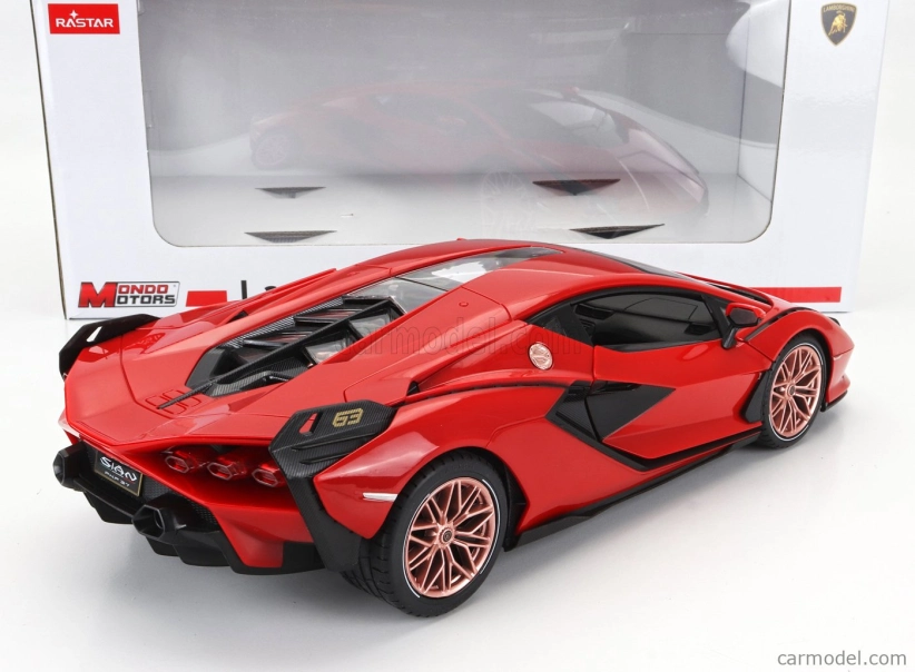 Mondomotors Lamborghini Sian Fkp 37 Hybrid 2020 1:14 Červená Černá