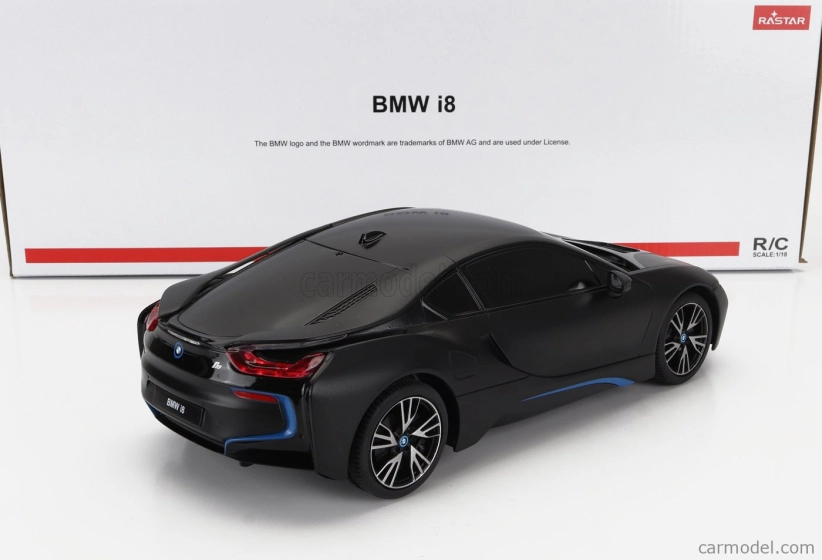 Mondomotors BMW I8 Coupe 2018 1:18 Matt Black
