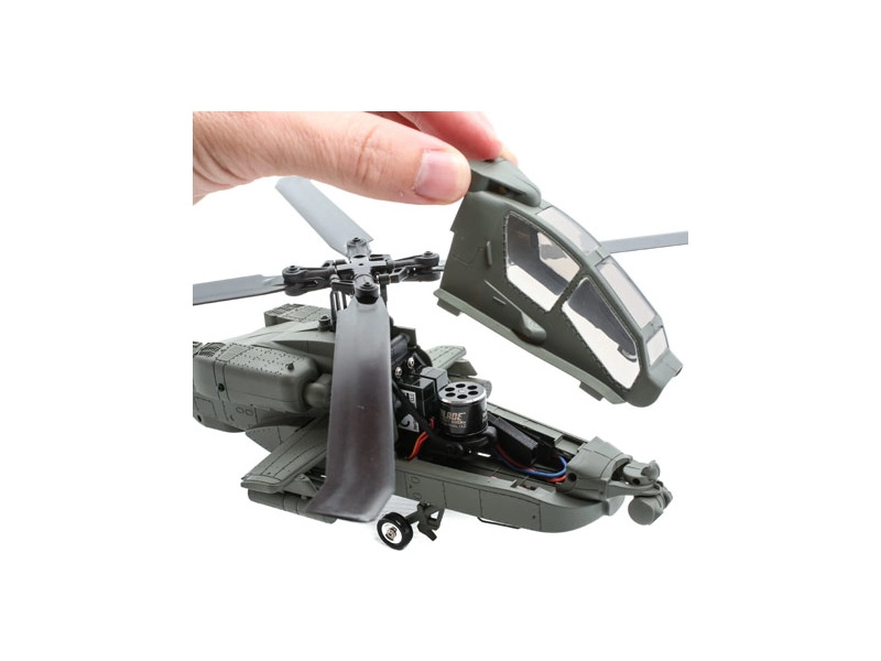 RC vrtuľník Blade Micro Apache AH-64, mód 2