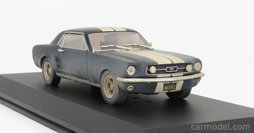 Greenlight Ford usa Mustang Coupe 1967 - Adonis Creed's Ii 1:43 Matt Black