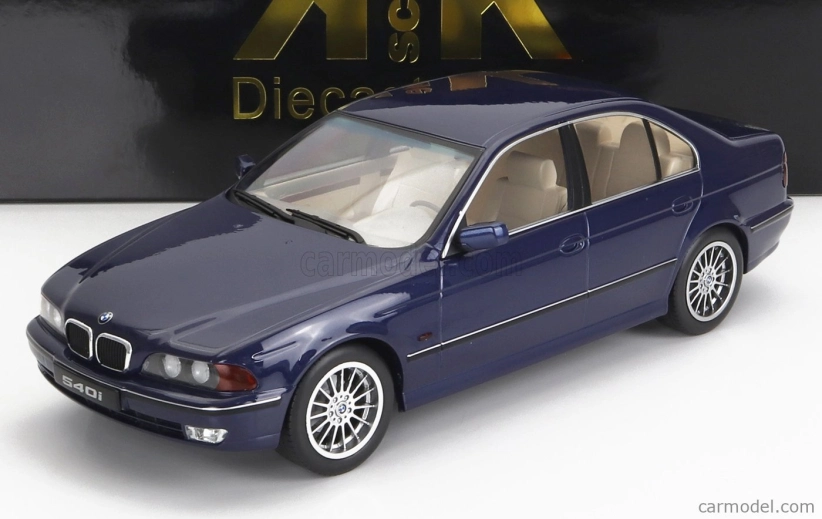 BMW radu 5 540i (e39) Sedan 1995 1:18 Blue Met