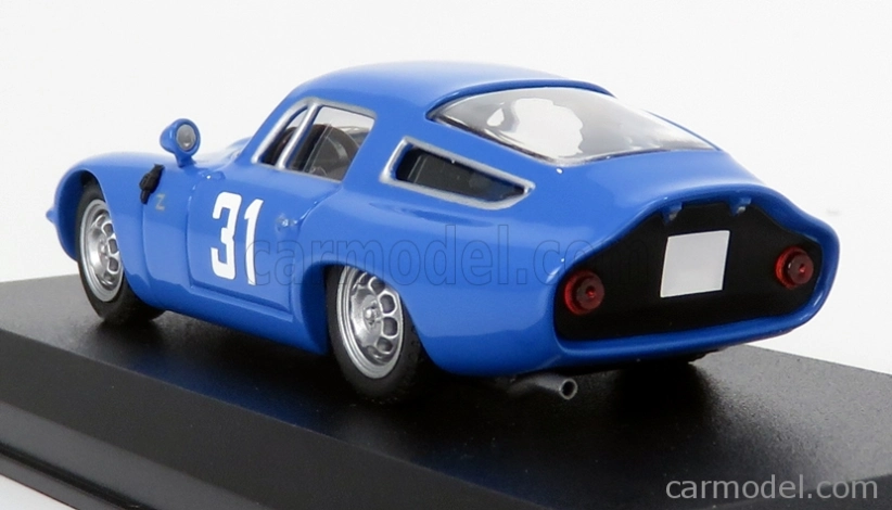 Najlepší model Alfa romeo Tz1 N 31 1000km Monza 1965 Panepinto - Facetti 1:43 Blue