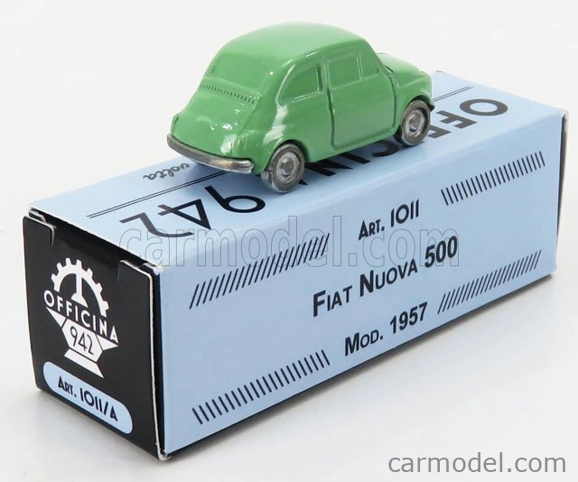 Officina-942 Fiat Nuova 500 1957 1:76 Zelená