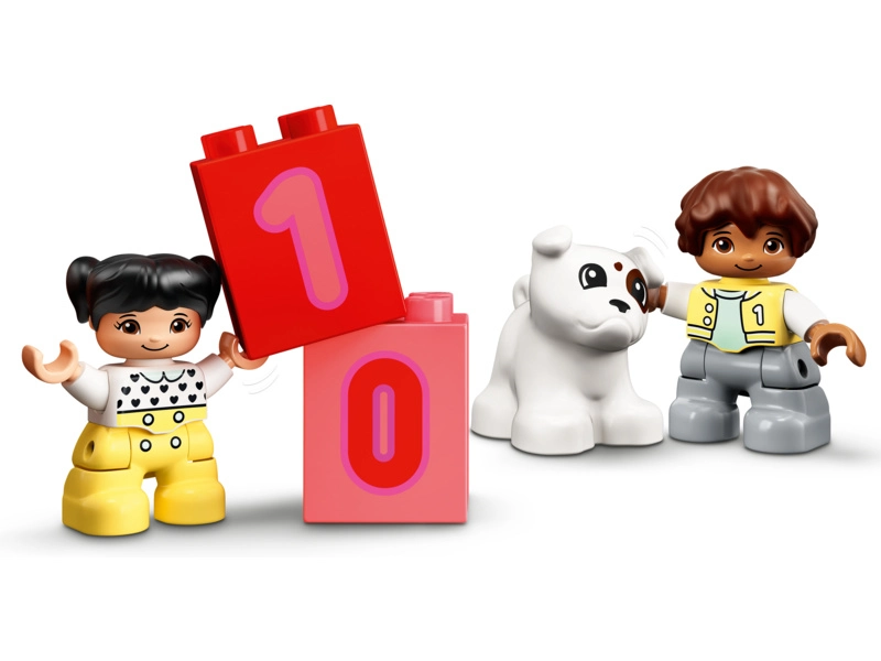LEGO DUPLO - Vlak s číslami - Učíme sa počítať
