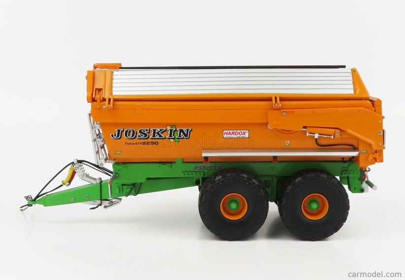 Universal hobbies Joskin Silo-cargo Transktp 22/50 Uzavretý príves pre traktor 2004 1:32 Oranžová strieborno-zelená