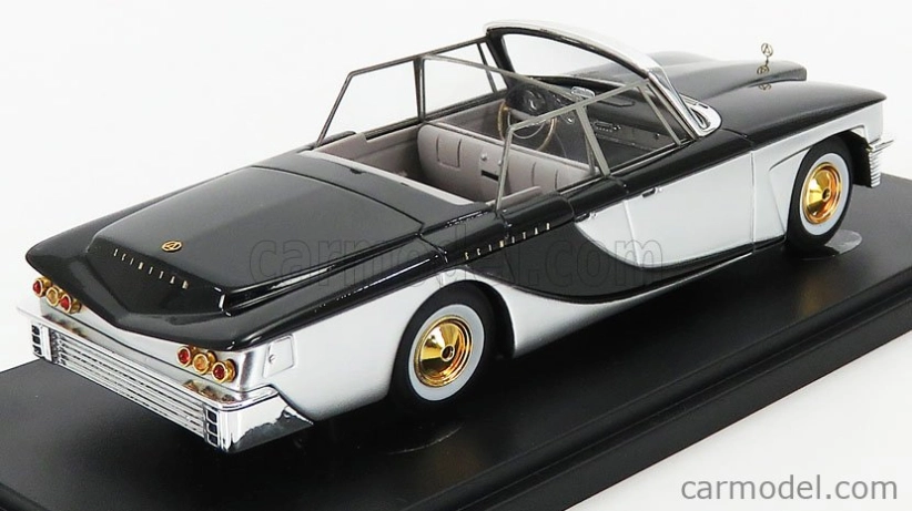 Avenue43 Brook stevens Scimitar Town Car Phaeton Usa Cabriolet Open 1959 1:43 Stříbrná Černá