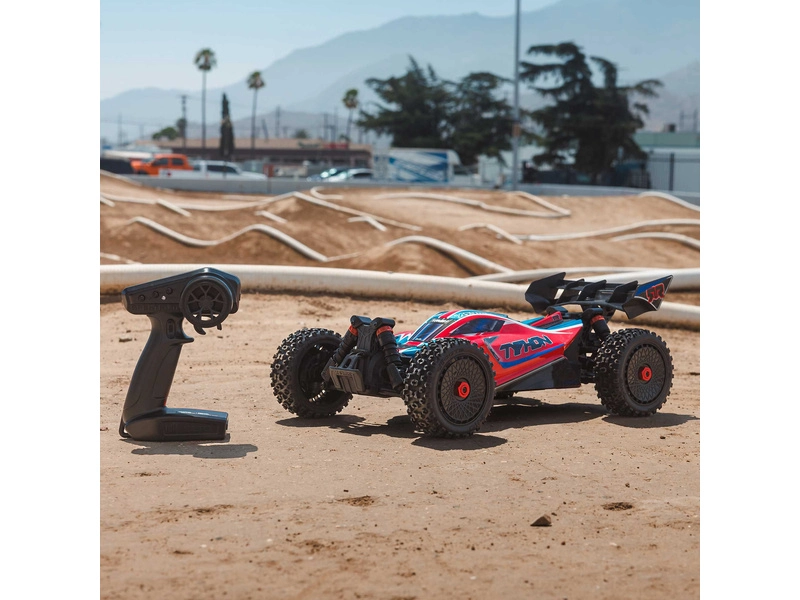 RC auto Arrma 1/8 Typhon 223S BLX 4WD RTR DSC, modrá