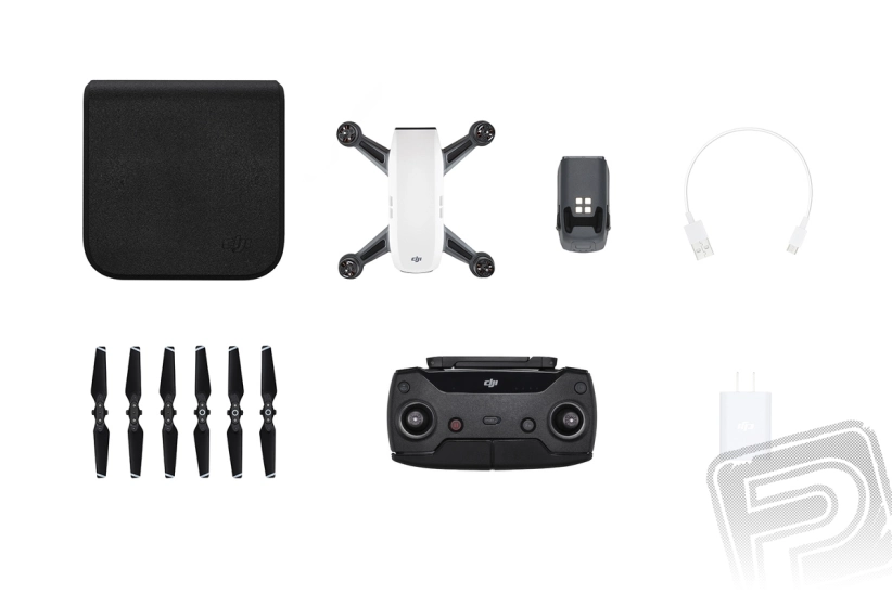 Dron DJI Spark (Alpine White version) súprava s vysielačom