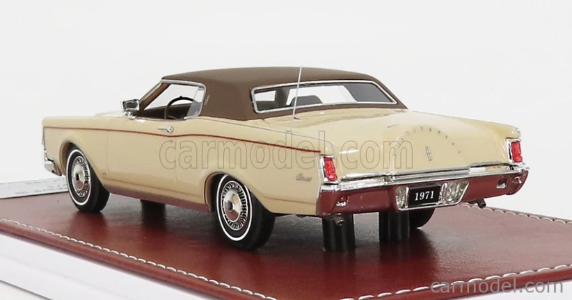 Great-iconic-models Lincoln Continental Mark Iii 1971 1:43 Beige