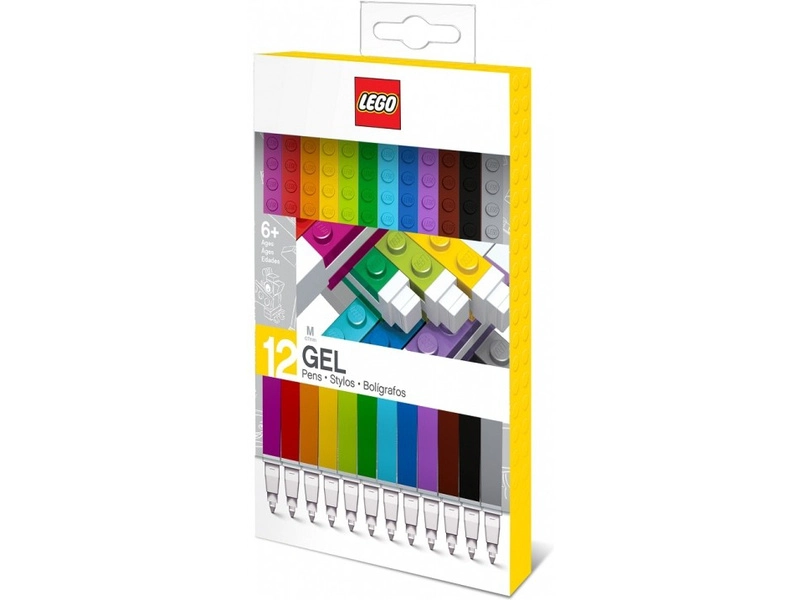 LEGO gélové perá 12 ks