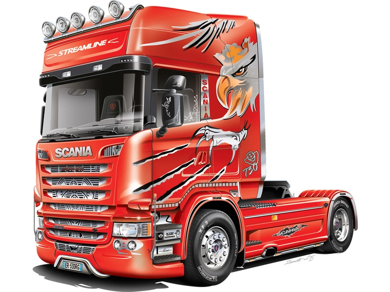 Italeri SCANIA R730 STREAMLINE 4x2 (1:24)
