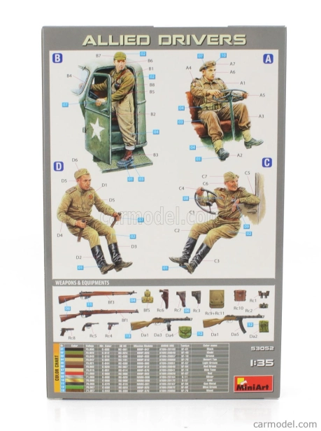 Miniart Figúrky Spojeneckí vojenskí vodiči 1:35 /