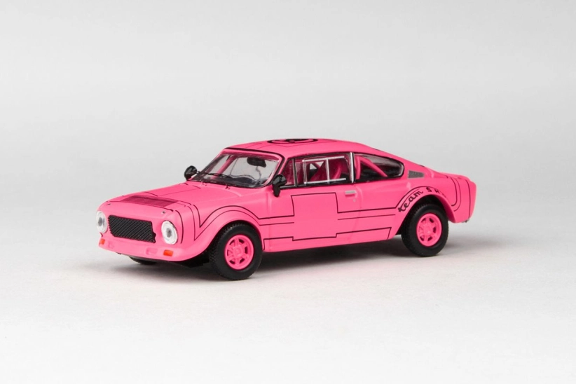Abrex Škoda 200RS (1974) 1:43 – ružová